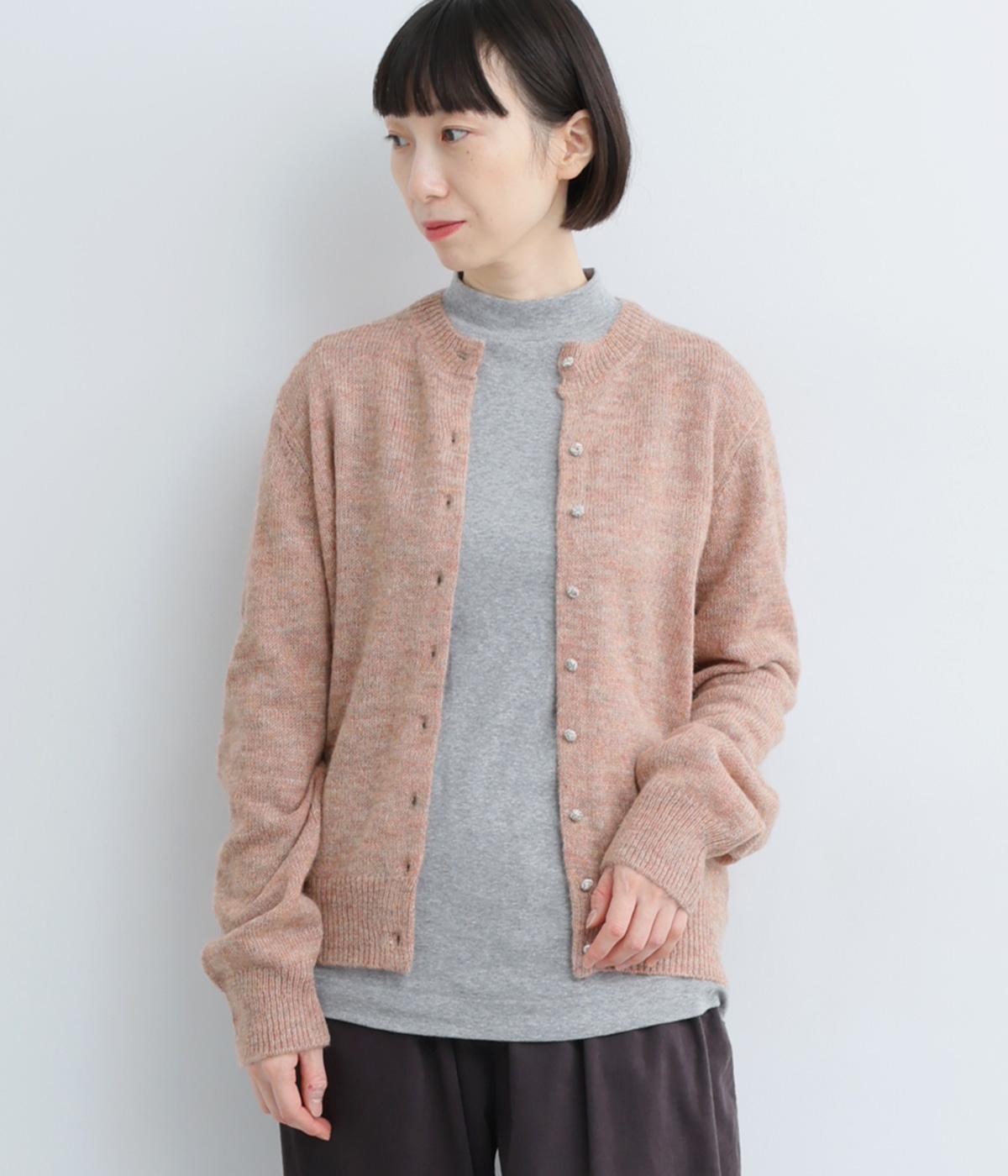 リバティくるみボタンベーシックカーディガン（J.sloane）の商品詳細