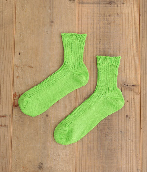 リネンリブソックス【シーズンカラー】