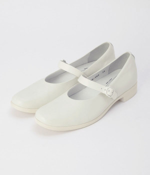 ワンストラップシューズ(ホワイト-36)