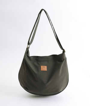 撥水バルーンショルダー(チャコール-ONESIZE)