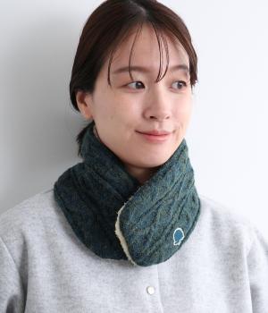 刺繍ネックウォーマー