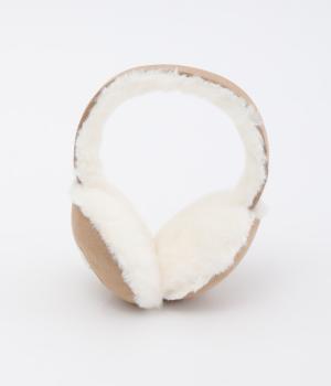 スエード調イヤーマフ(ベージュ-F)