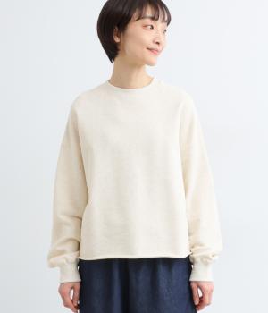 国産裏毛ルーズプルオーバー