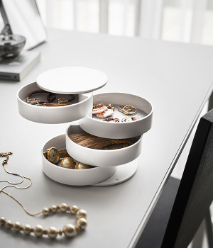 アクセサリートレー　4段　タワー