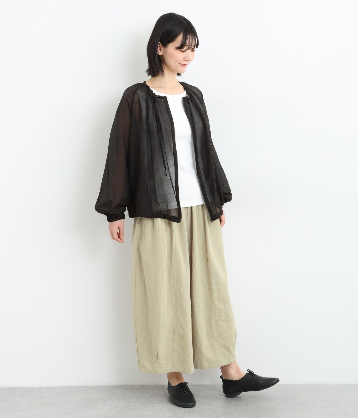 individual sentiments リネンコットンサルエルパンツ individual sentiments リネンコットンサルエルパンツ