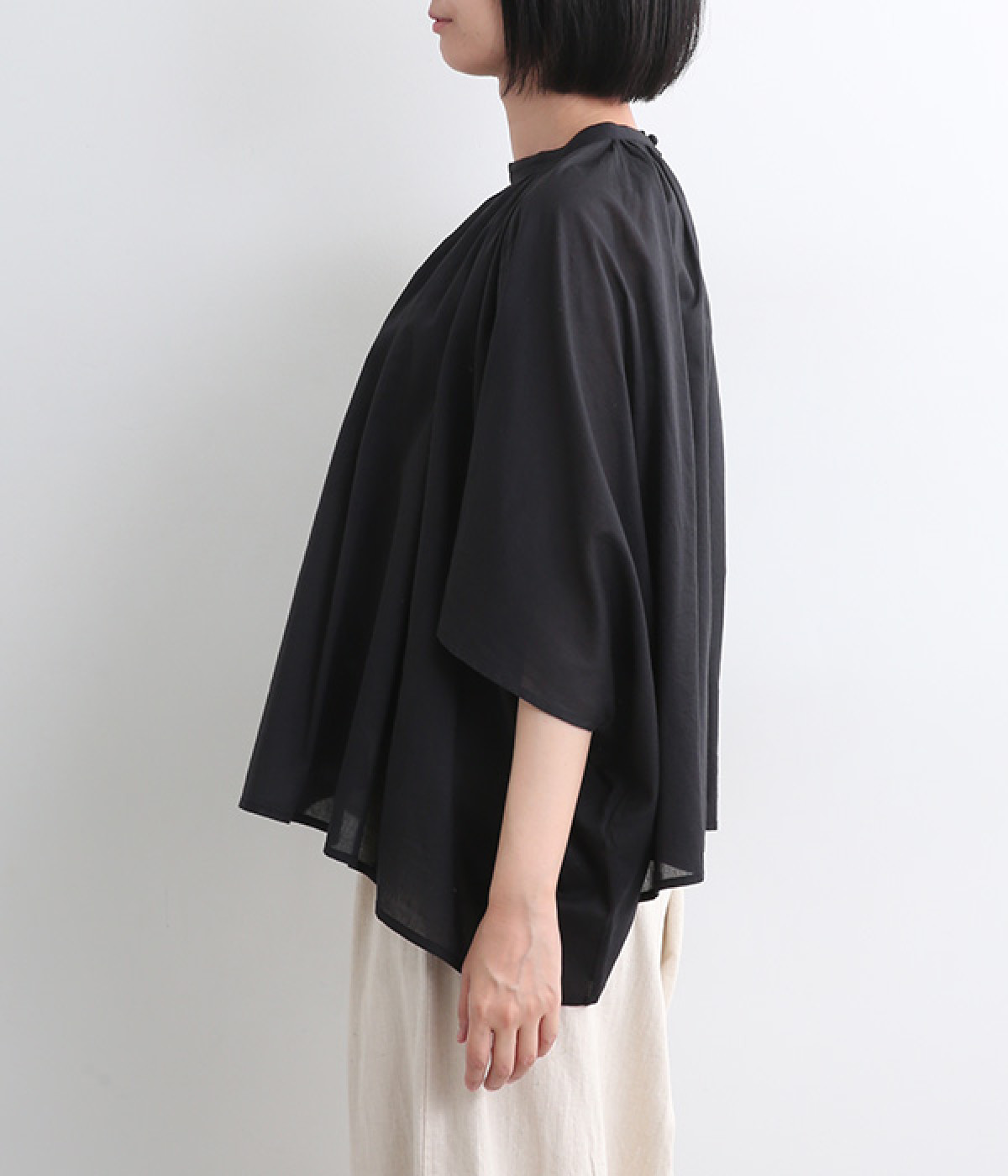 Kanocoさんコラボ インドコットンボイルブラウス（conges payes
