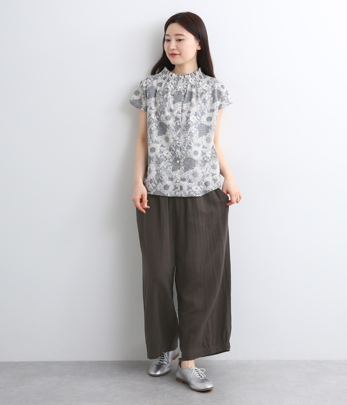 ペゼリコ　ネイビーパンツ 全2色＊ユニセックス＊ARAN-アラン-ミリタリーサージ CZ PT