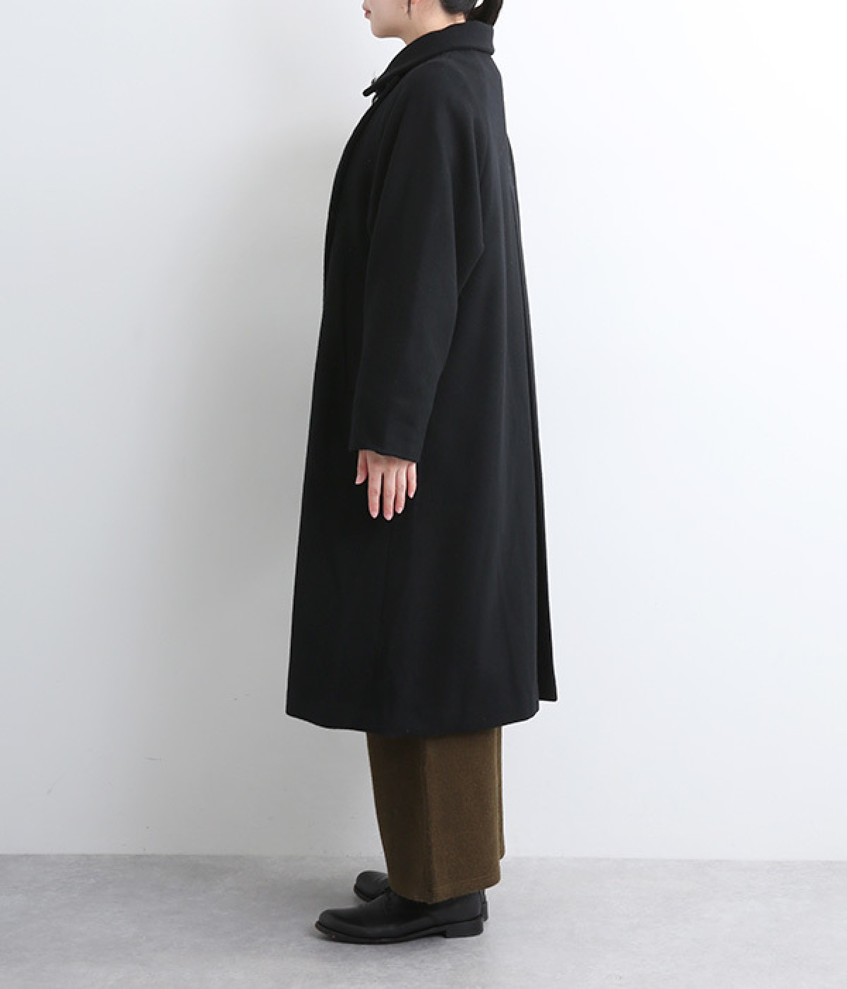 TO BE CHIC スペリオルメルトン ケープコート（TO BE CHIC