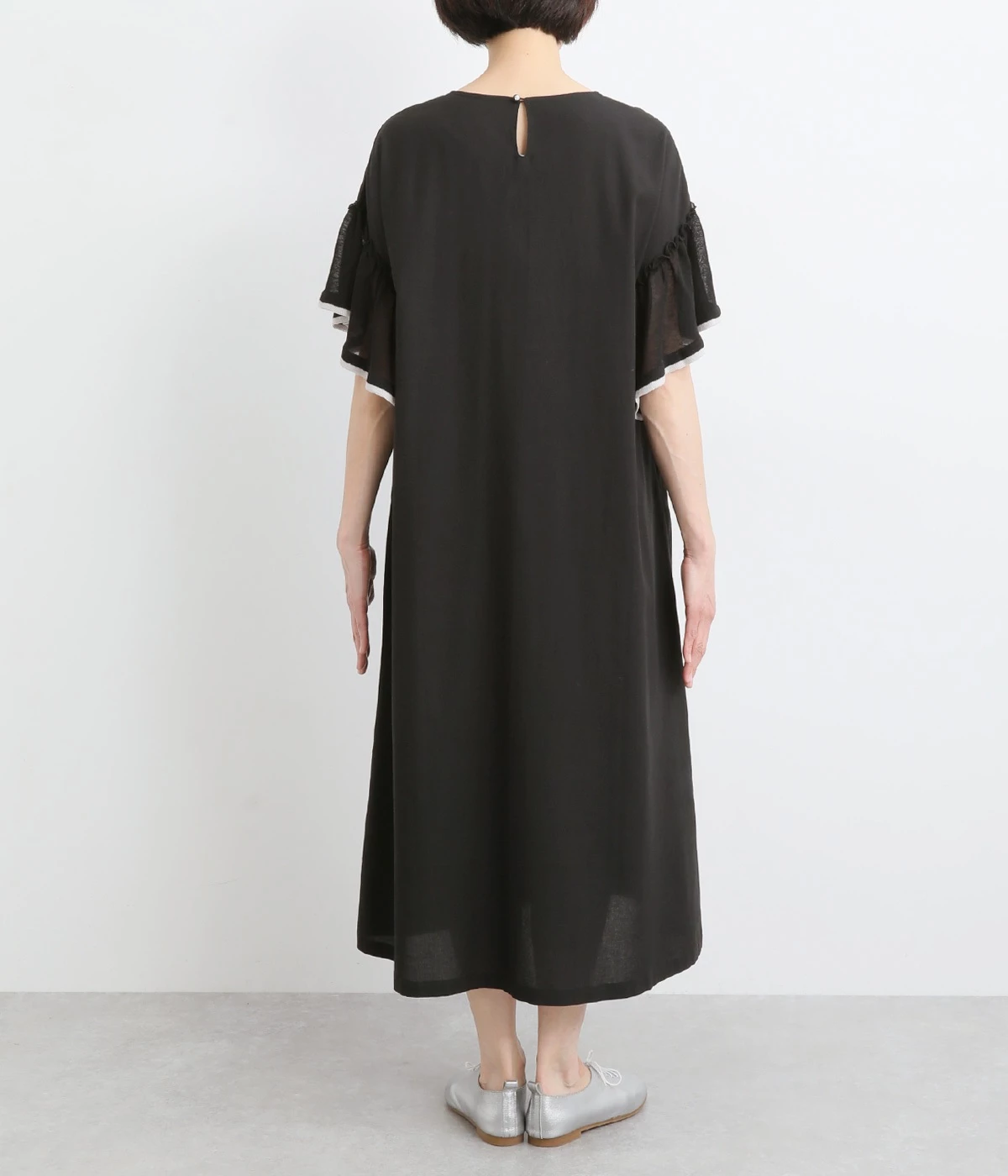 ななみ　プアラニ　ロイヤルコレクション　ワンピース 黒　S 新品 KOEISTORE ワンピース レディース 春 夏 春夏 黒 紺 ロング