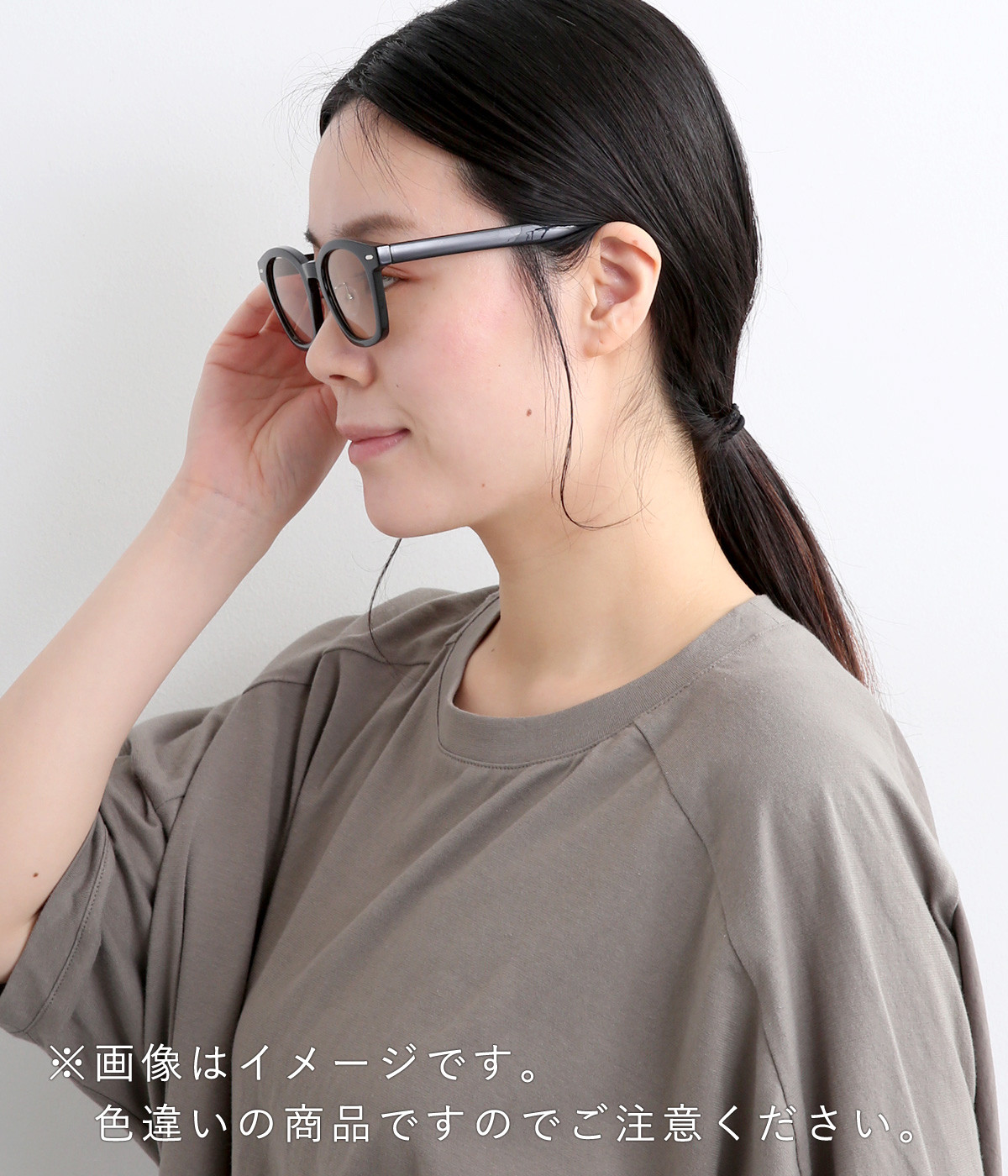 スクエア型 サングラス（cache cache）の商品詳細