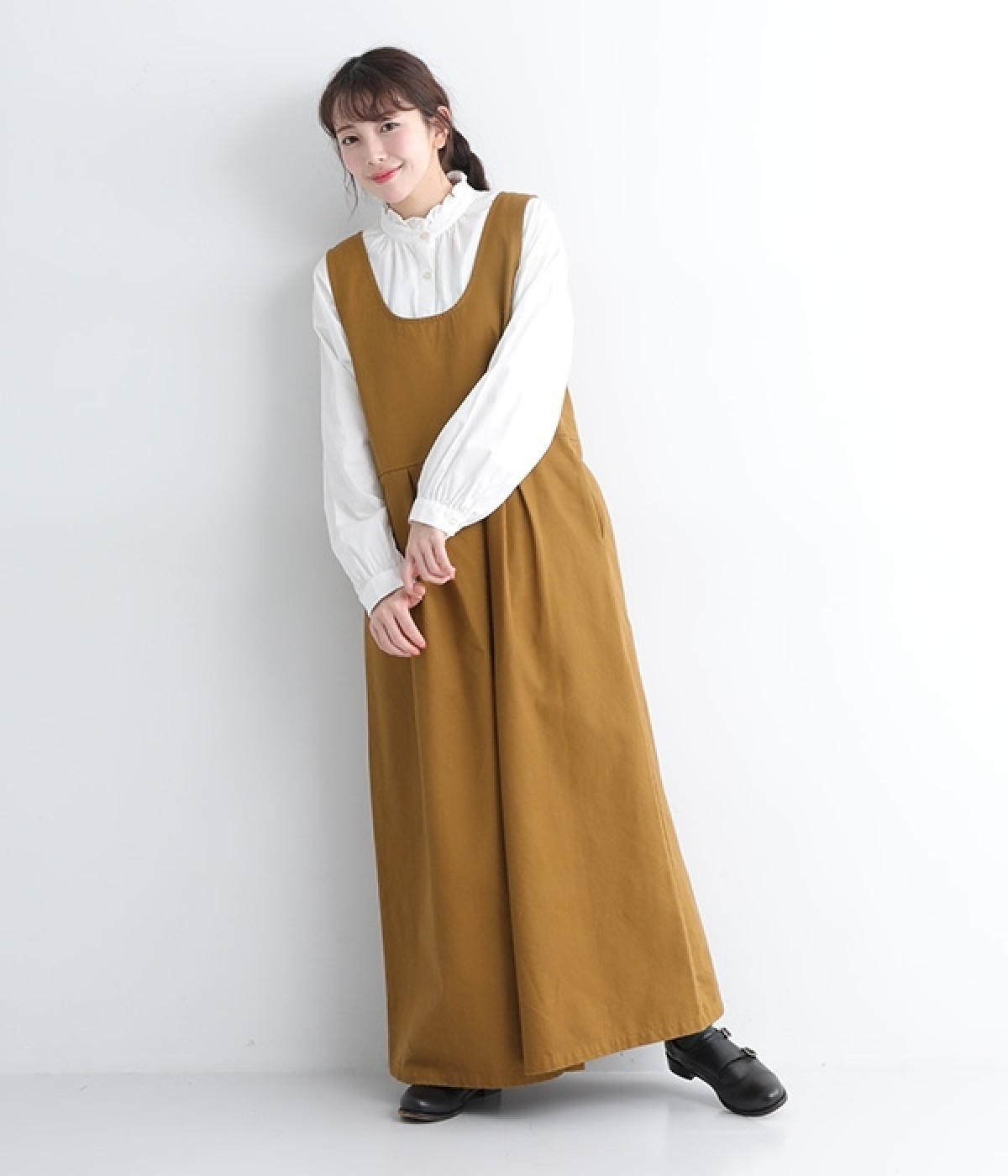 (難あり)コットンナイロンサロペットパンツ(☆Q☆) 難あり)コットンナイロンサロペットパンツ(☆Q☆) 難あり