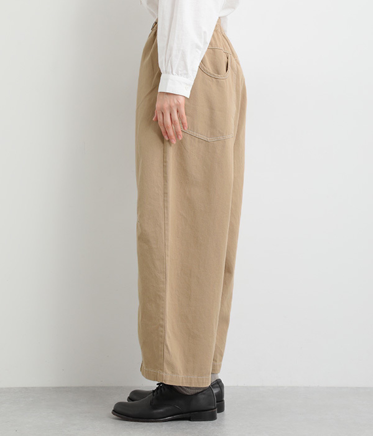 USEDツイル 配色ステッチパンツ（COLORK）の商品詳細