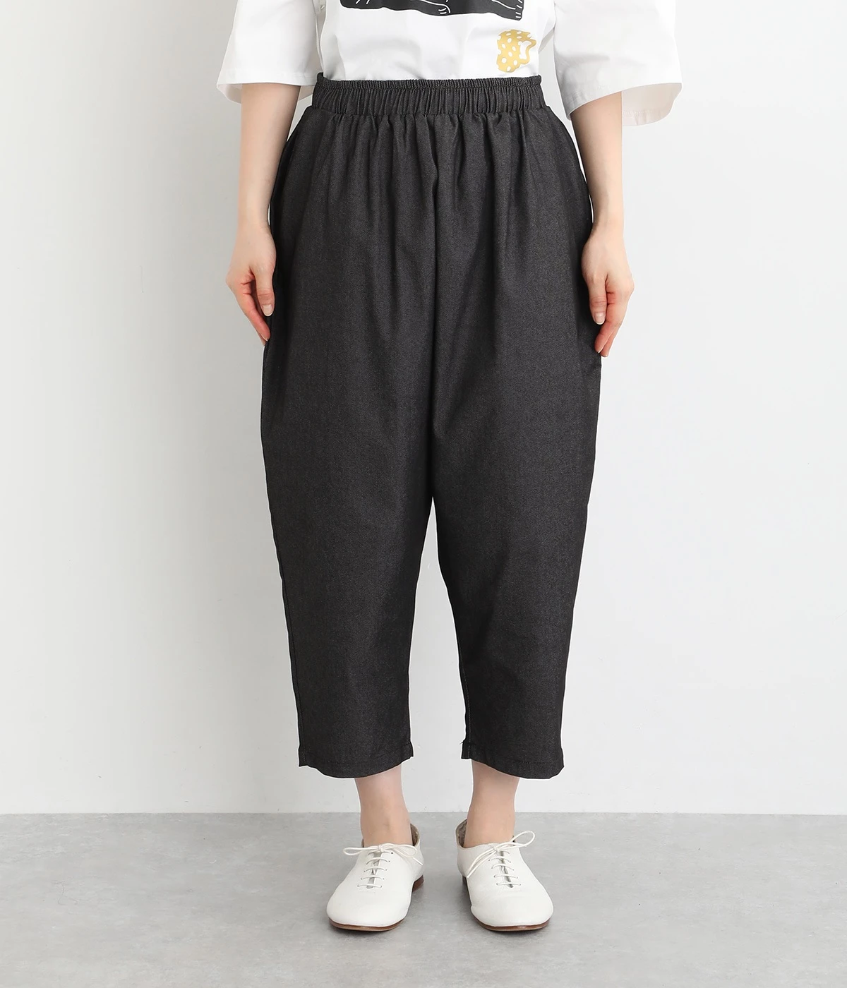 定番 ストレッチツイルアンクル丈ゆるりパンツ（COLORK）の商品詳細