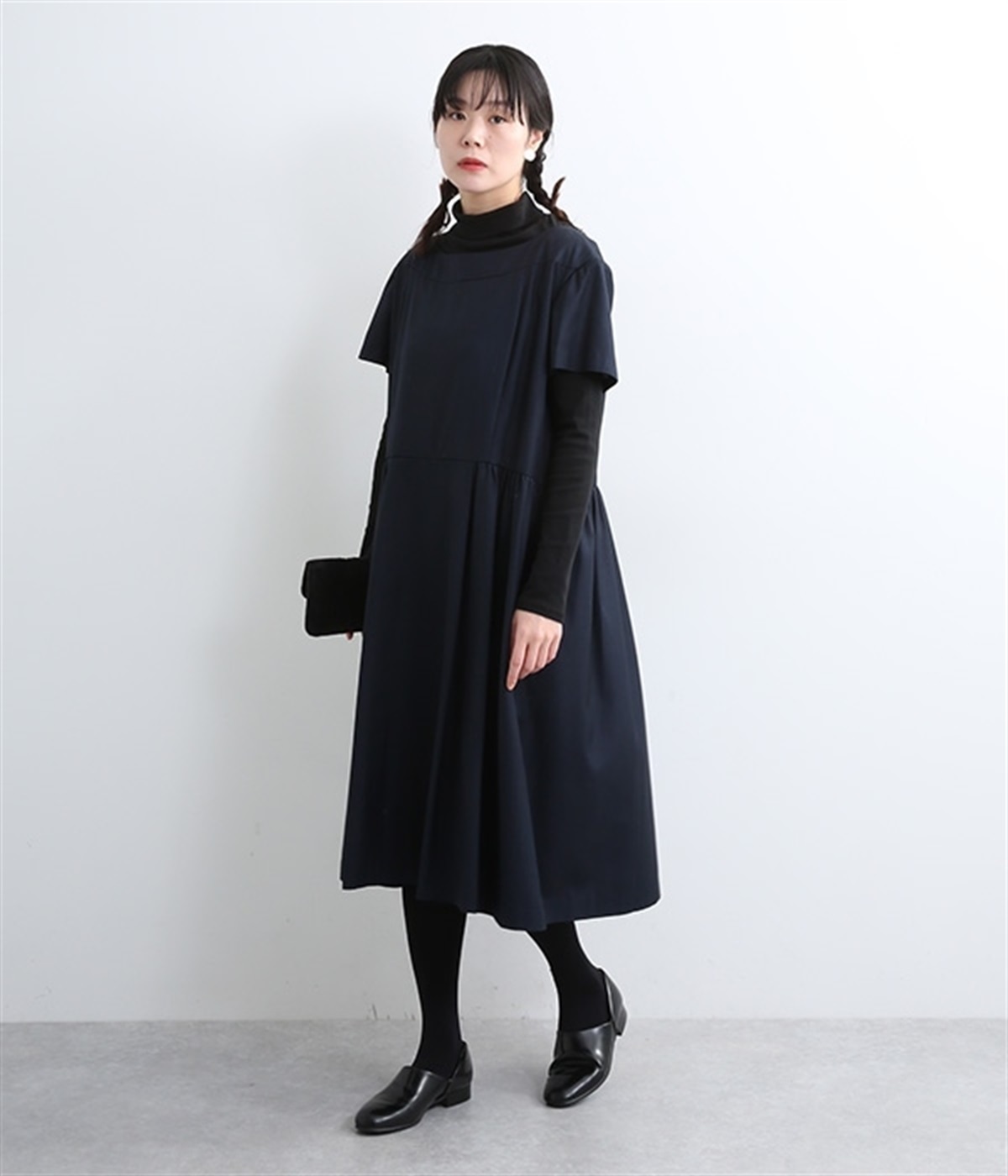 ワンピース YOON*size100 大きいサイズ》ヨーク切替ワンピース サイズ3（Luuna miu）の