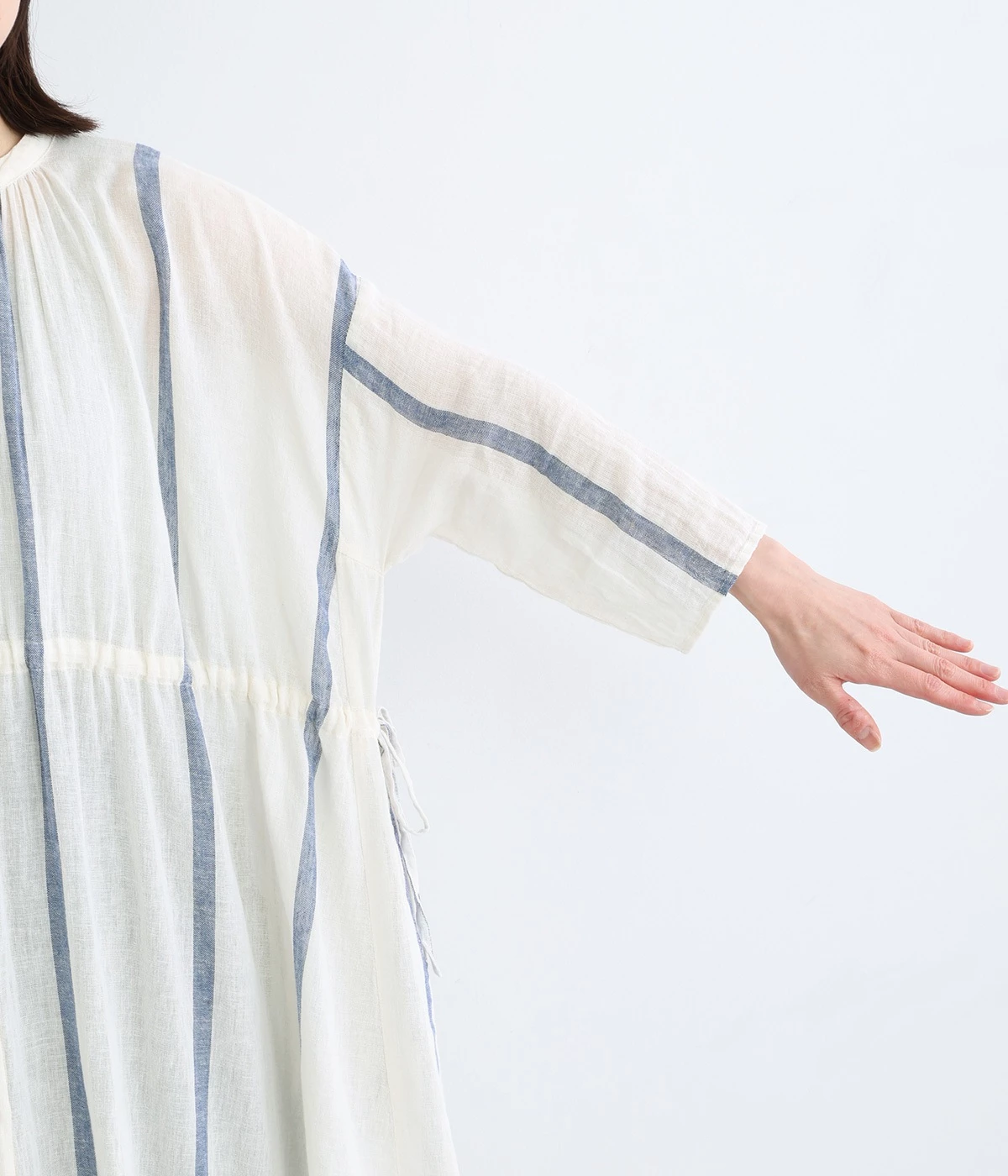 ZIMMERMANN コットンガーゼ マキシワンピース ギャザー コットンリネンガーゼ前開きギャザーワンピース（so）の商品詳細