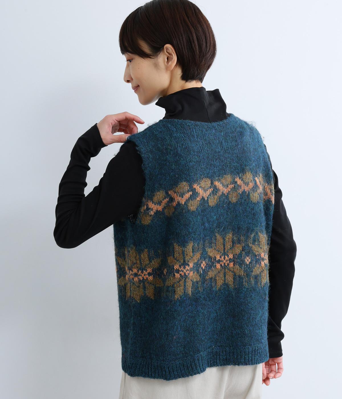 モヘアライクノルディックニット ベスト（so）の商品詳細