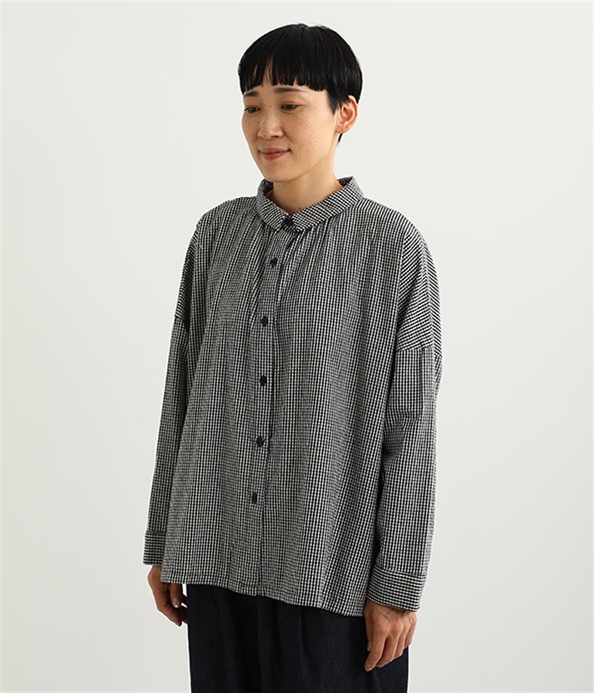 2wayチェックブラウス（D*g*y）の商品詳細