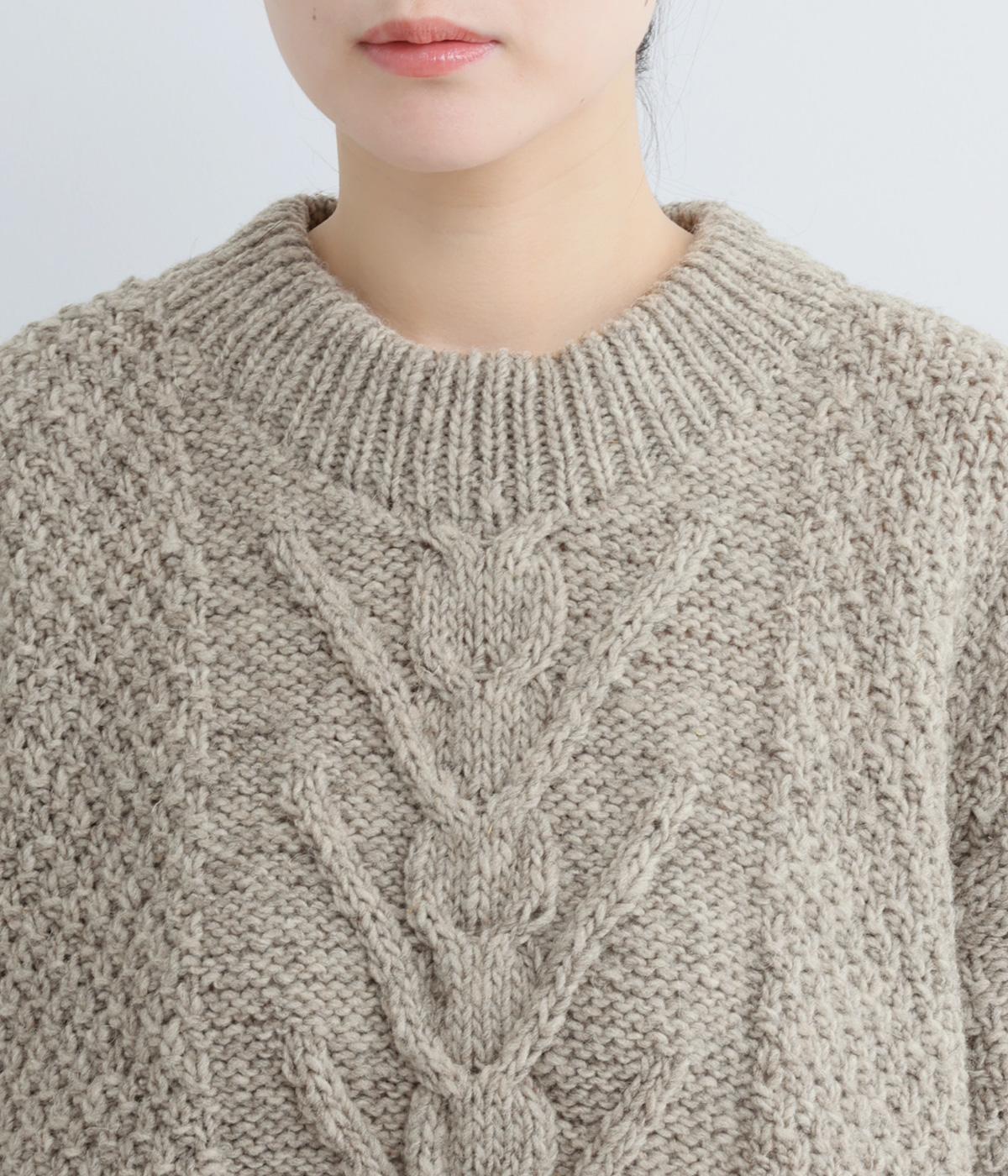 ウールペルーニット 手編みプルオーバー（Dana Faneuil）の商品詳細