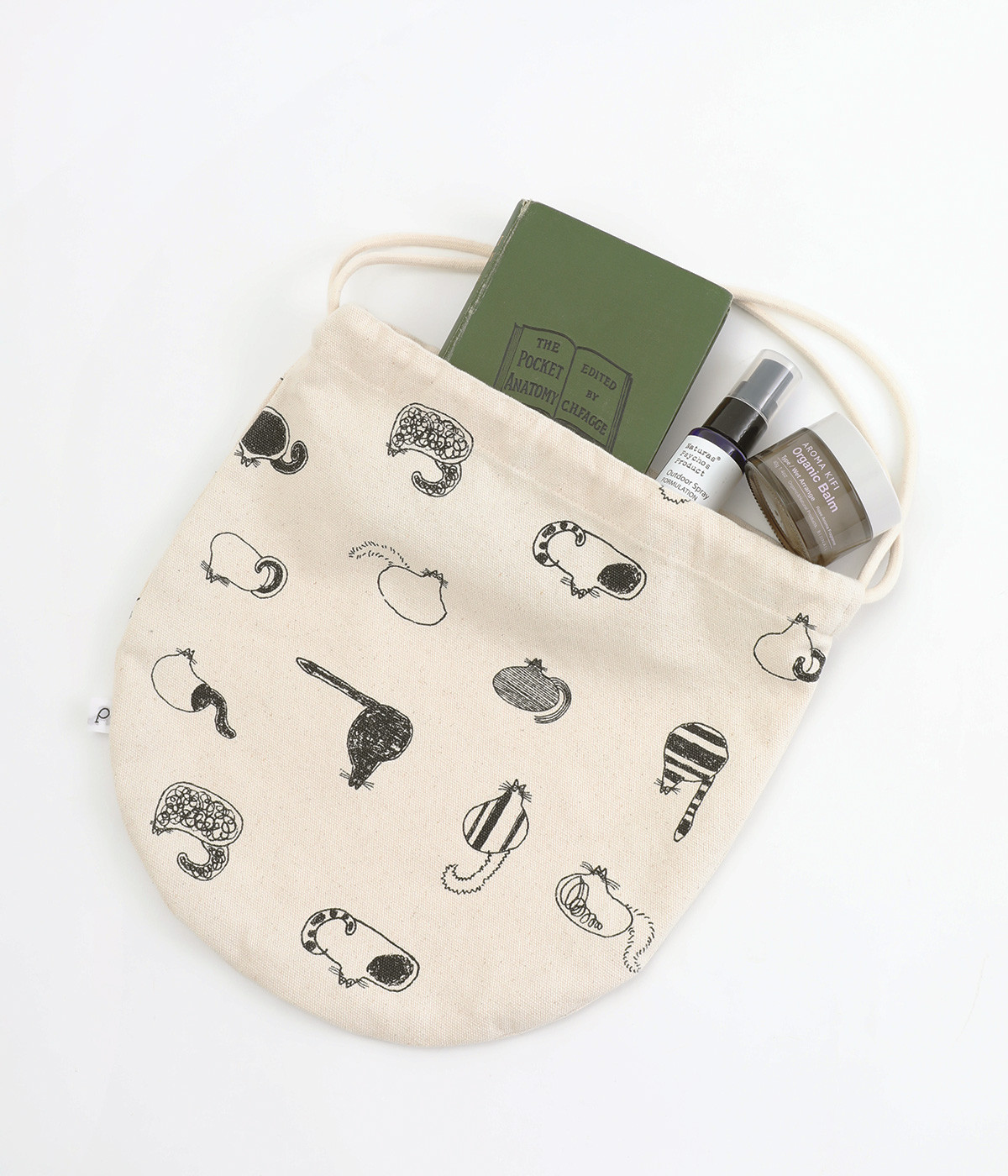 雑貨 Putos様 maboさんコラボ】キャンバスプリント サークルドロストリング