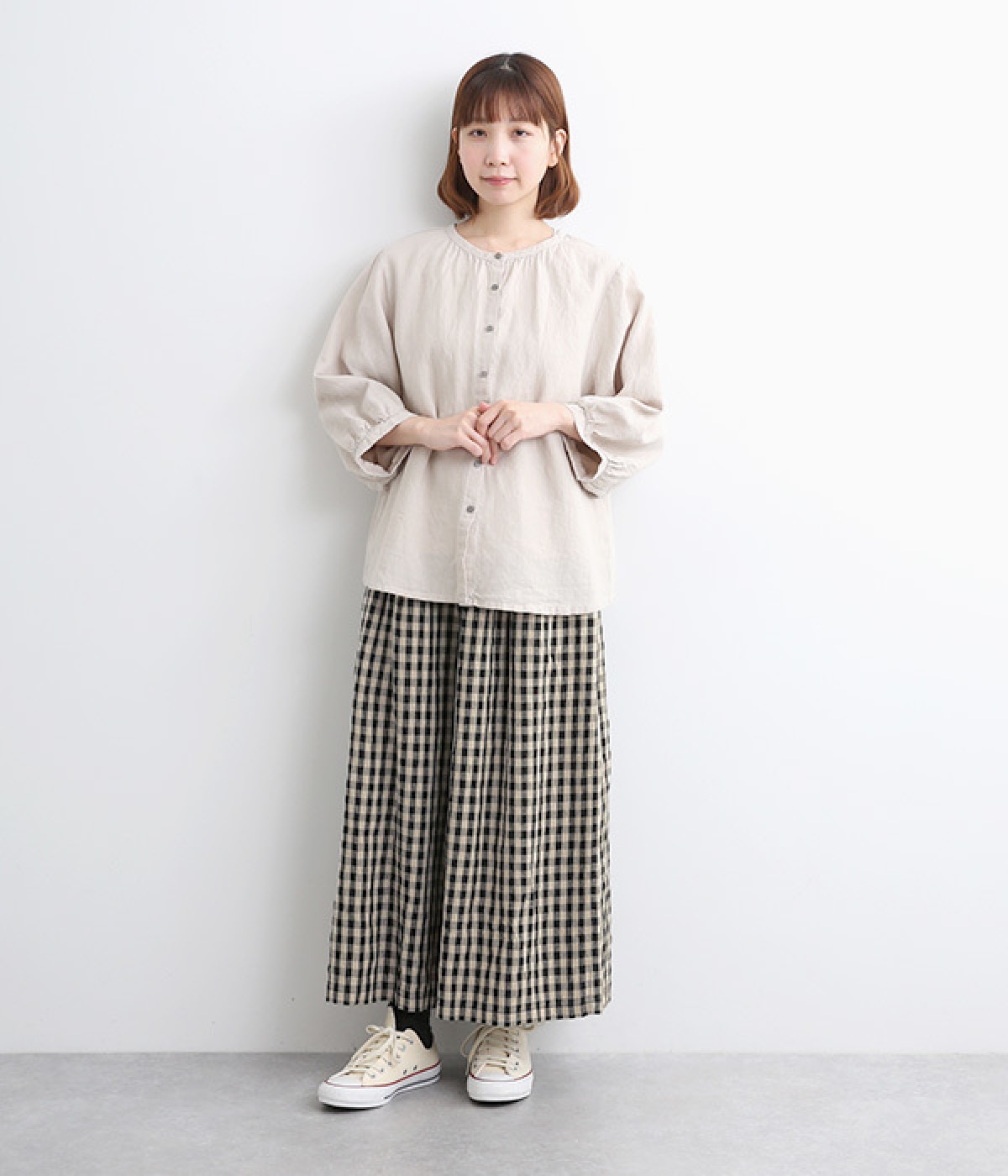 もち☆リバティ生地使用☆ハンドメイドのガウチョパンツ☆ミャオウ もち様専用☆リバティ生地使用☆ハンドメイドのガウチョパンツ