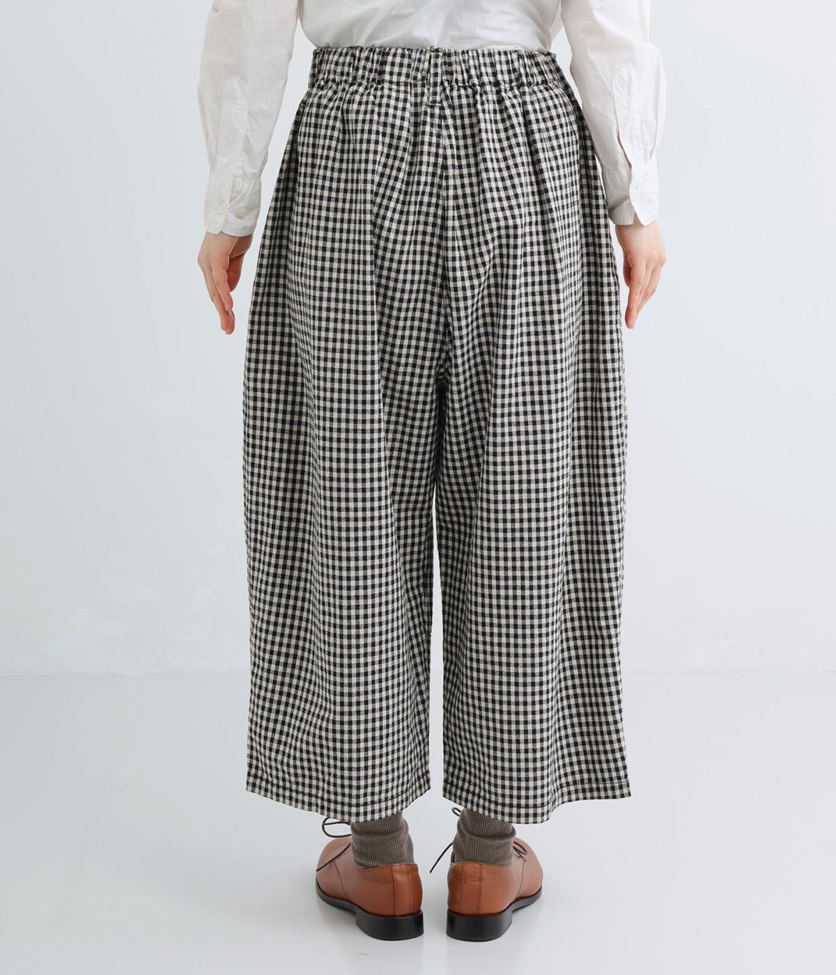 はん・ぺんページ コットンリネンアムンゼンクロストーヌパンツ（Brocante）の商品詳細