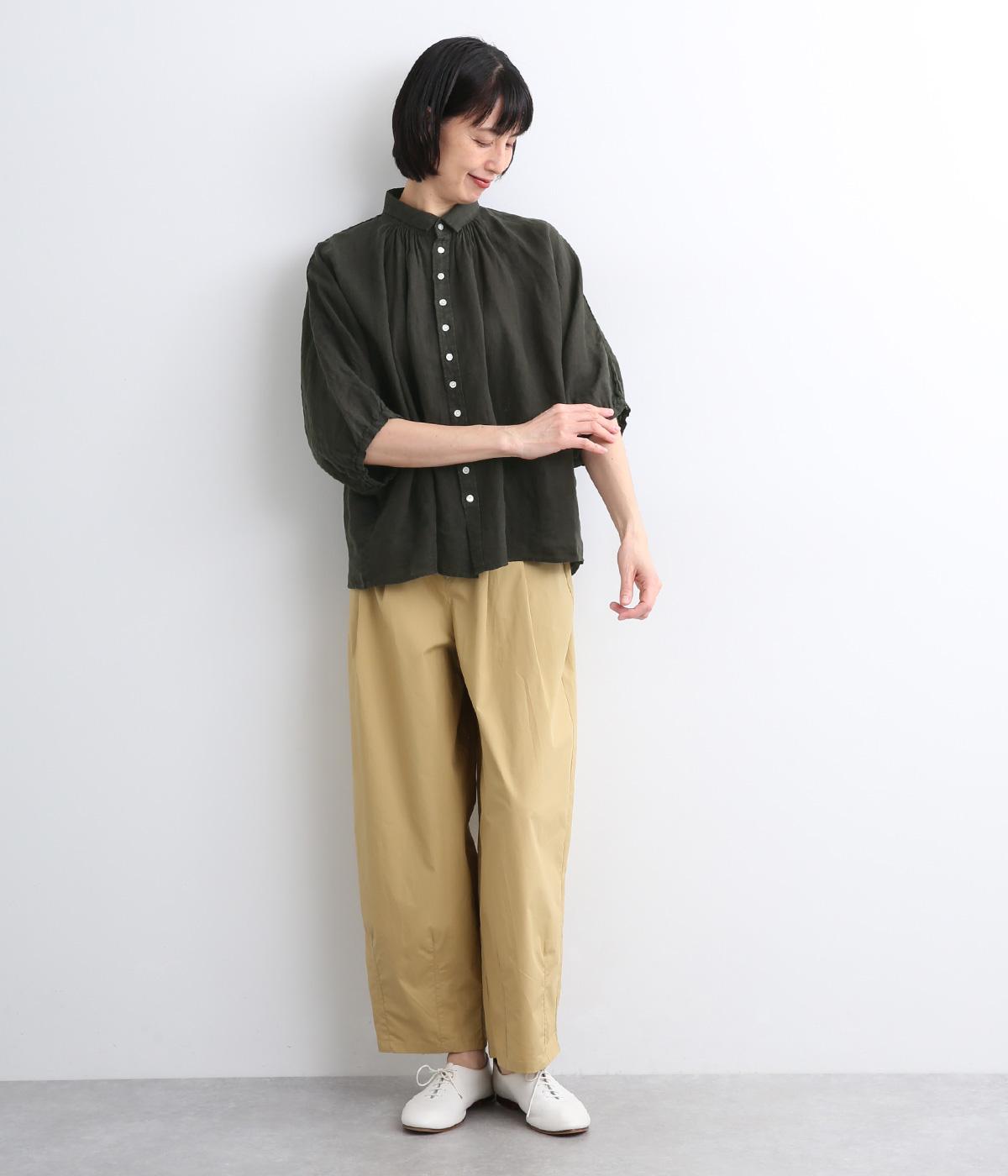 ハンドメイド　きゃんべる リネンキャンバスグランシャツ（Brocante）の商品詳細