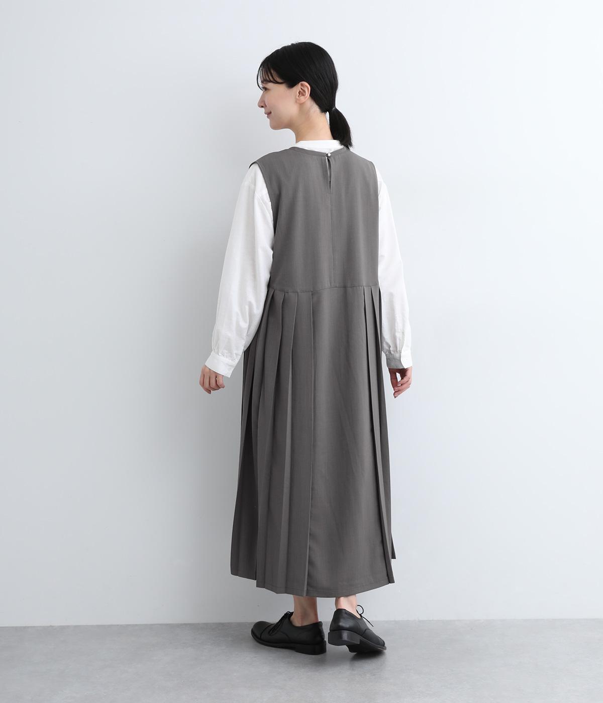 プリーツジャンパースカート（refined works）の商品詳細