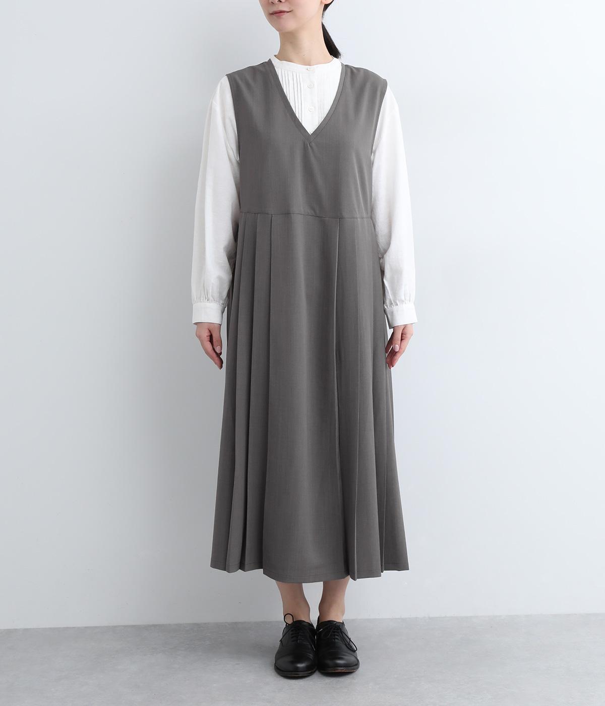 プリーツジャンパースカート（refined works）の商品詳細