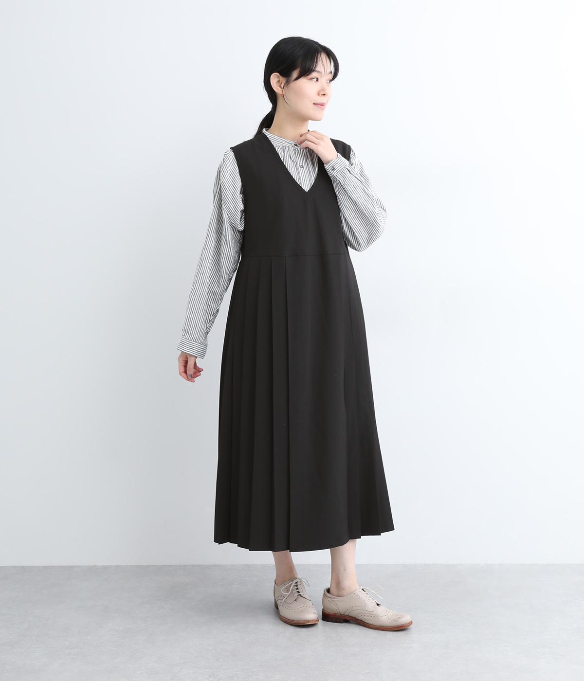 プリーツジャンパースカート（refined works）の商品詳細