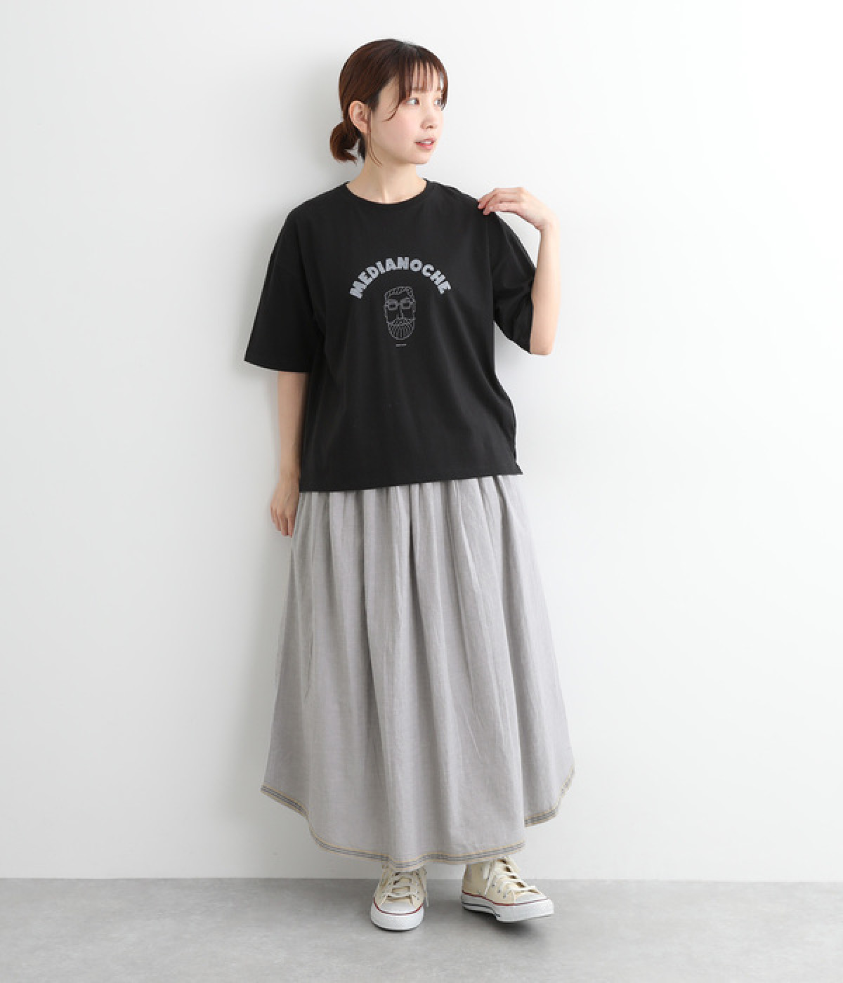 コットンセルビッチシャンブレースカート（fu_dueka::）の商品詳細
