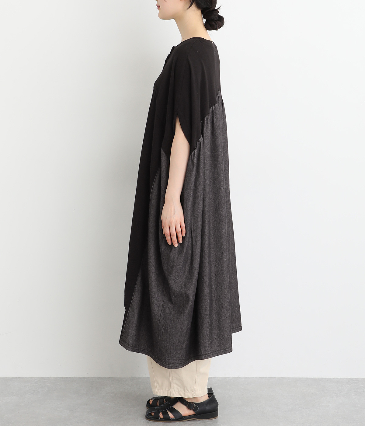 のりこ様 おまとめ品タグ付  BIANNA  JEAN  ラップワンピース ラッフルリブワンピース[品番：MKSW0064424]｜dazzlin（ダズリン