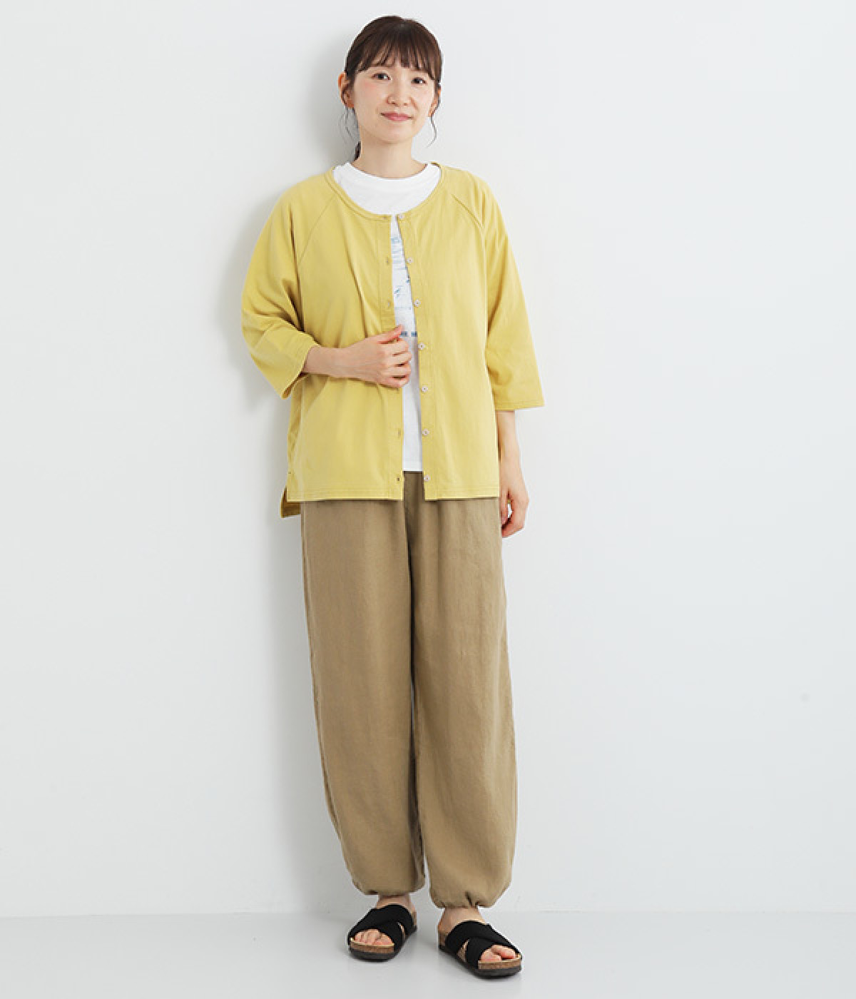 リネンドローコードパンツ（TUTIE.）の商品詳細