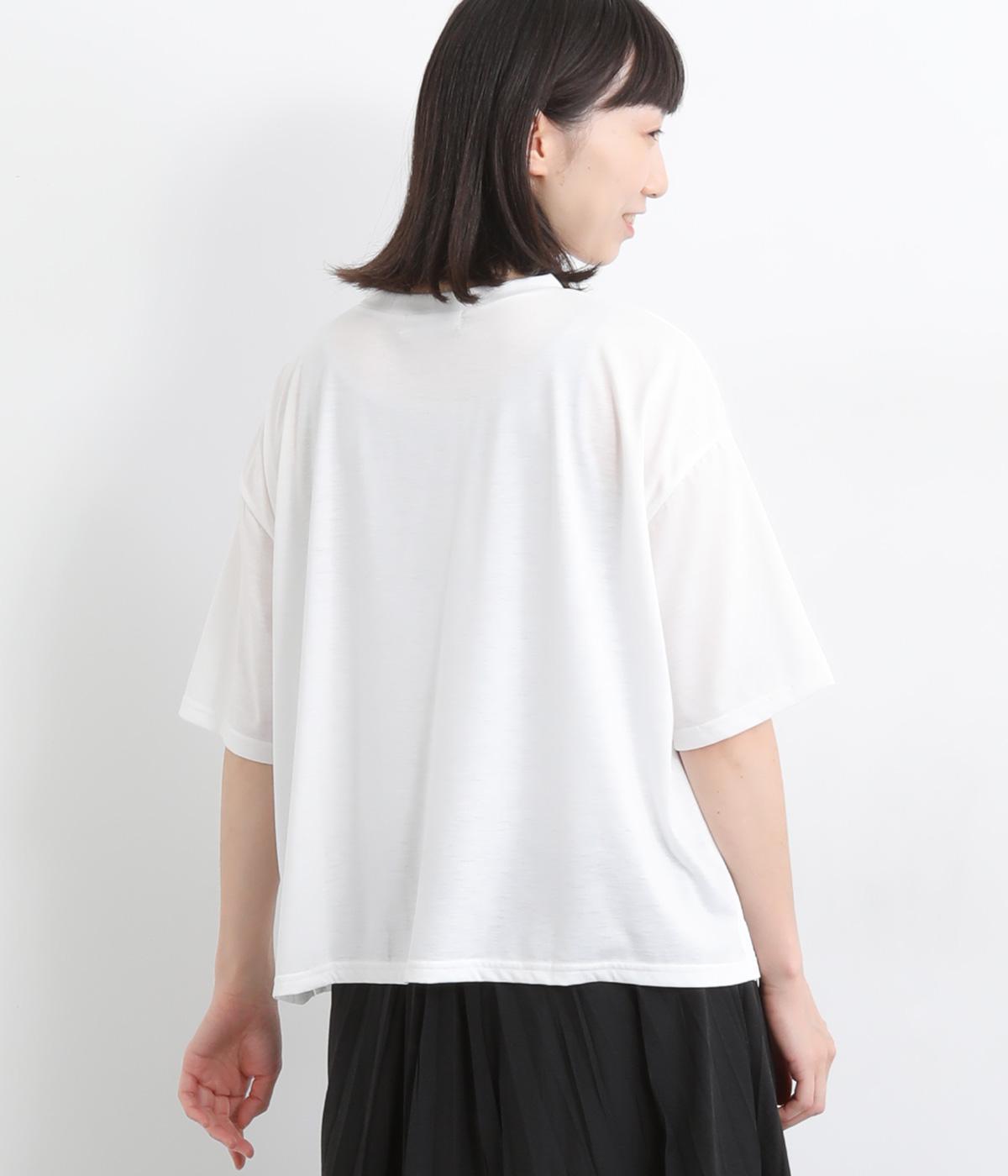 かすれボーダープリントTシャツ（etre relie）の商品詳細