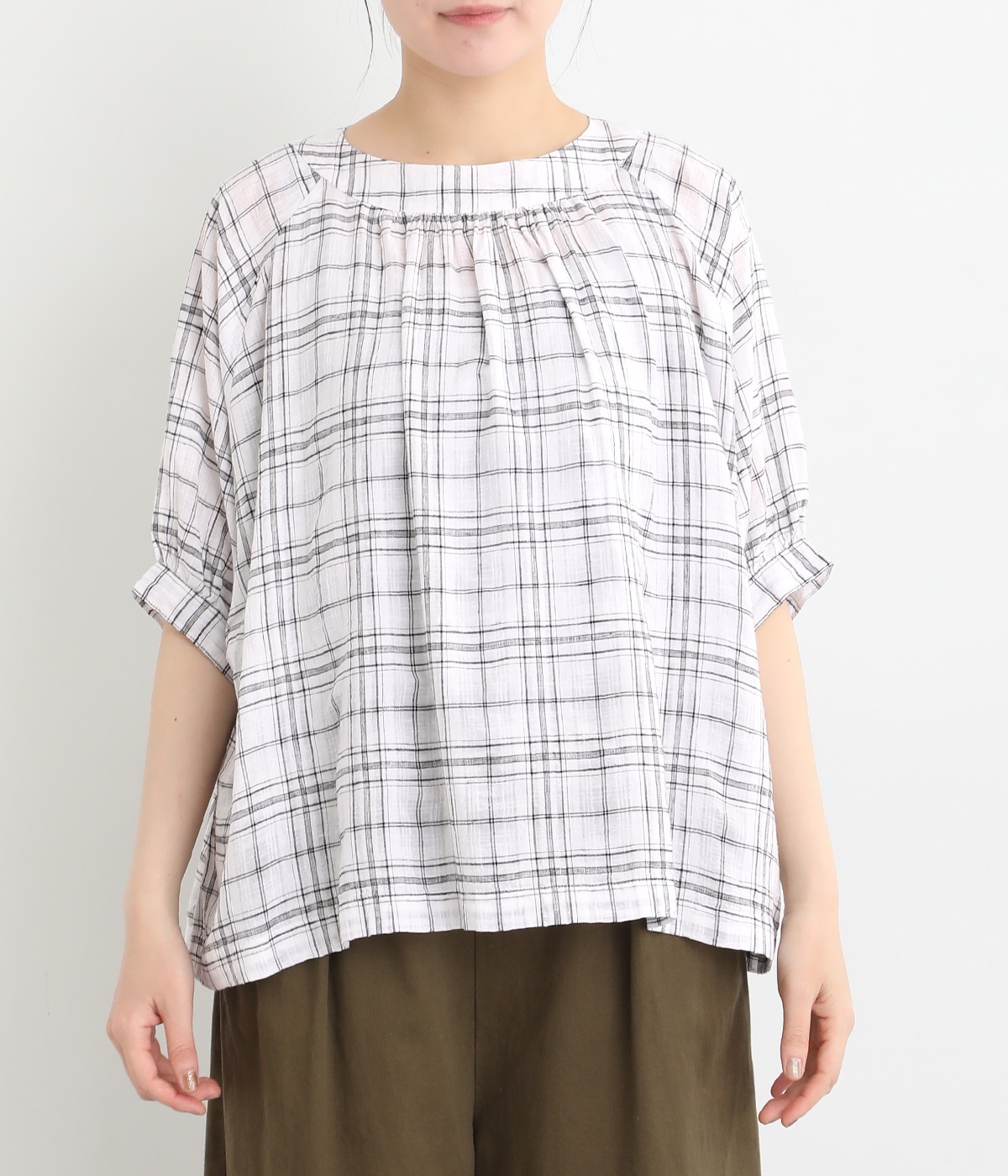 kao様特注品♥オーダーのれん♡⃛丈50×31×5枚 仕立て♡⃛レース チェック カーテン レース 遮光 セット 1cm刻みオーダー 高級 ドレープ