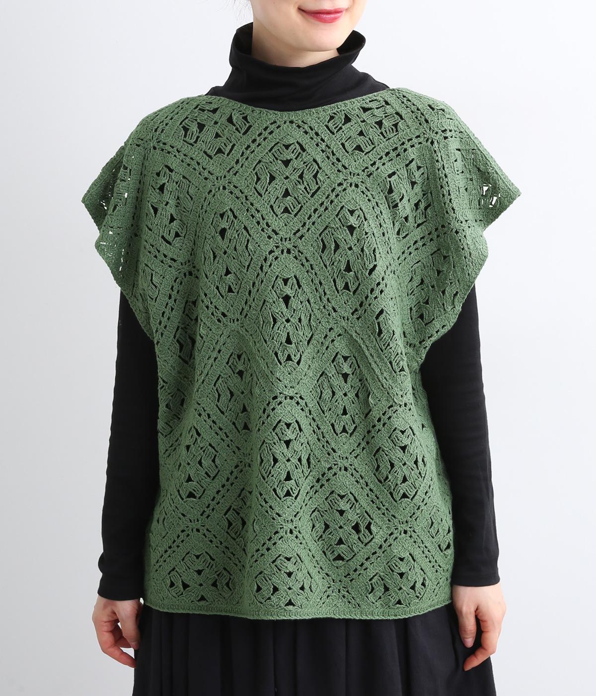 かぎ針編み 2wayベスト（SUN VALLEY）の商品詳細