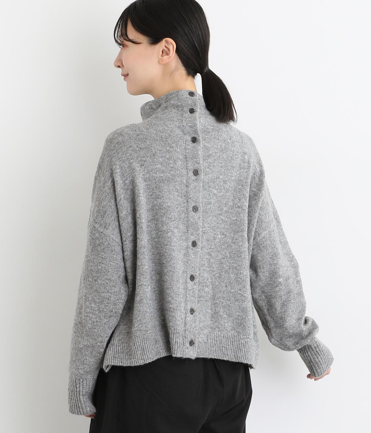 tukuroi by SUN VALLEY】ウール混ミドルゲージ 2wayニット