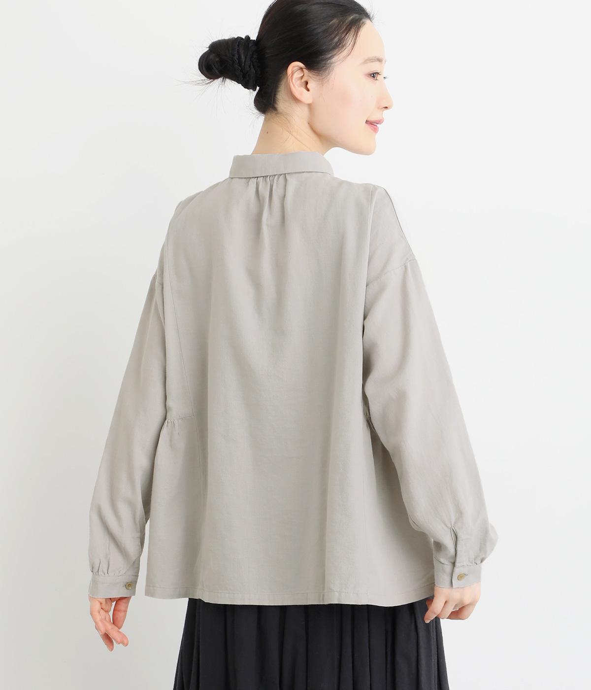 tukuroi by SUN VALLEY】コットンリネンツイルボタニカル刺繍サイド