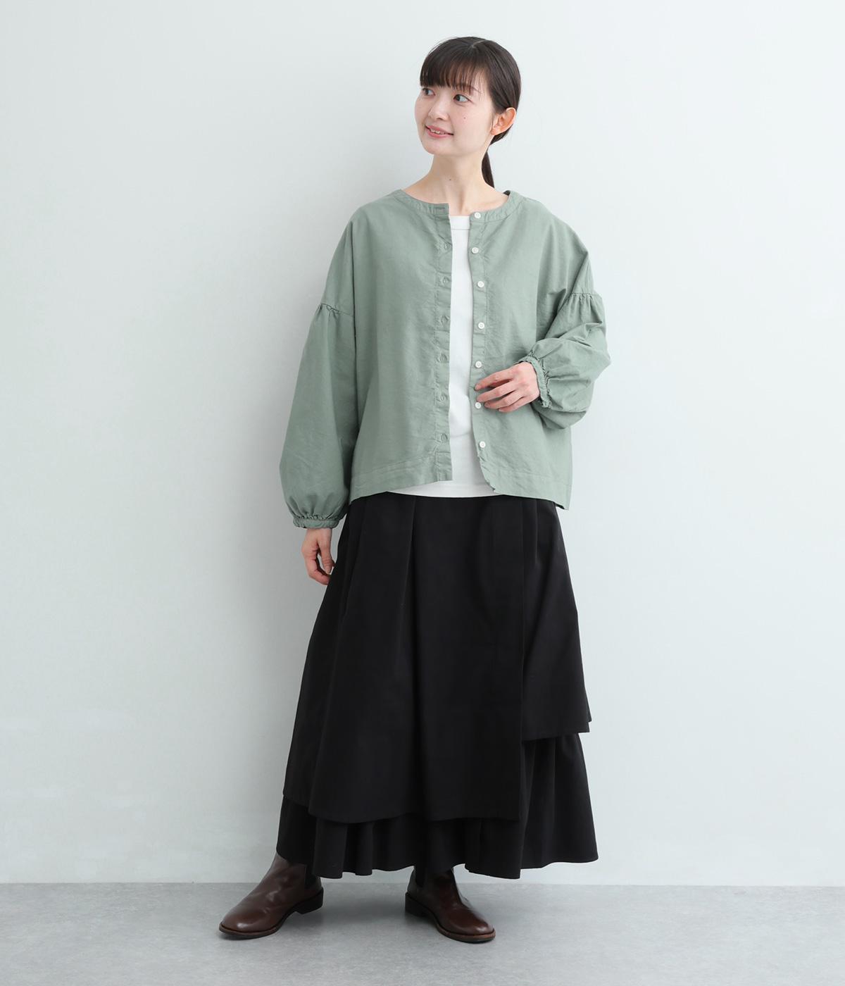 ブラウス Petitle / プチレ ] 前後2wayボリュームスリーブブラウス [C7238