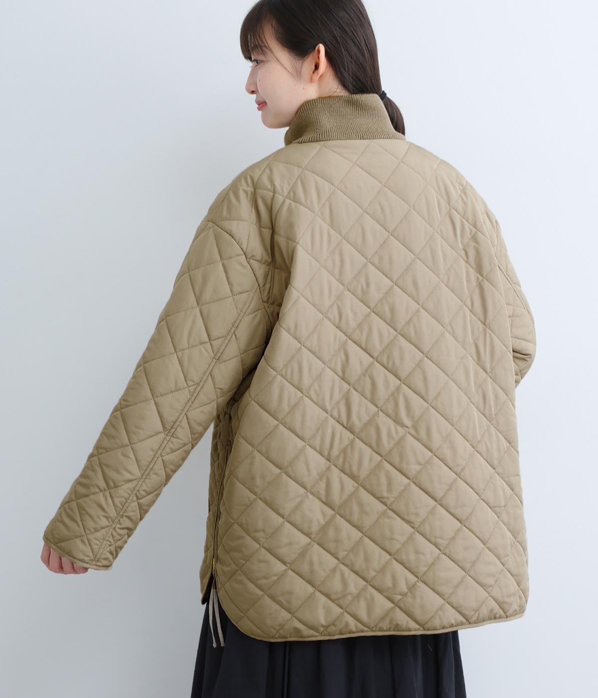 リブネックキルティングジャケット（GIPSYBLUE）の商品詳細