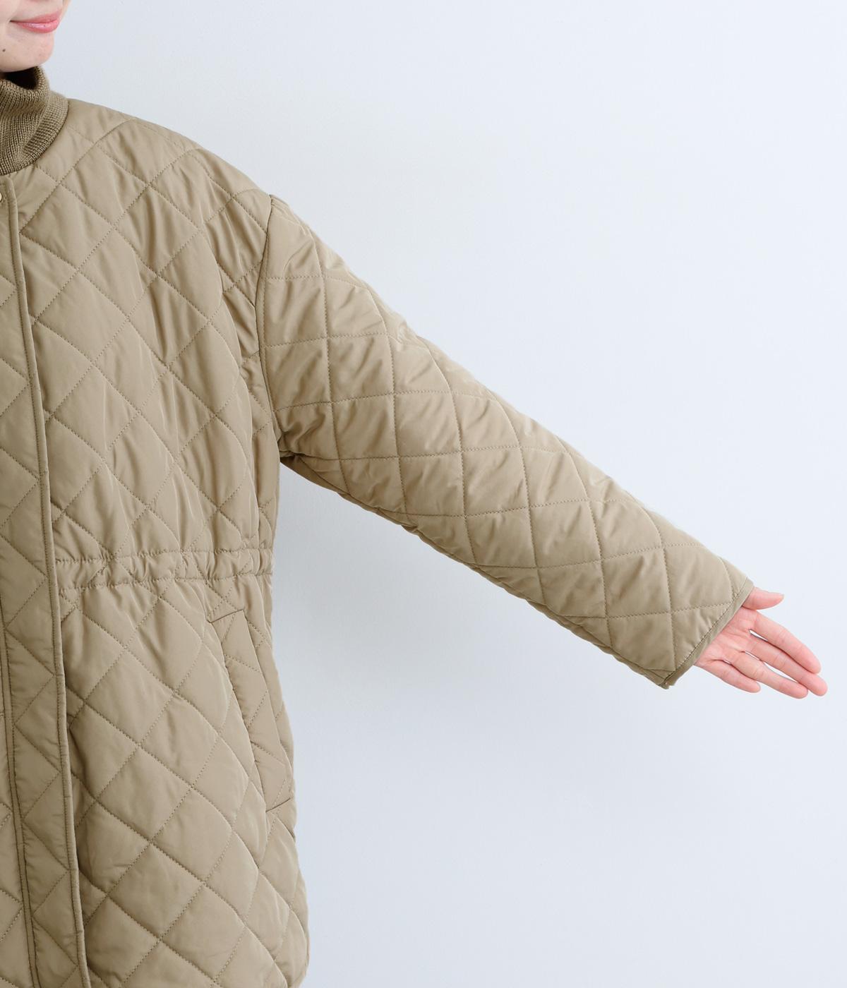 リブネックキルティングジャケット（GIPSYBLUE）の商品詳細