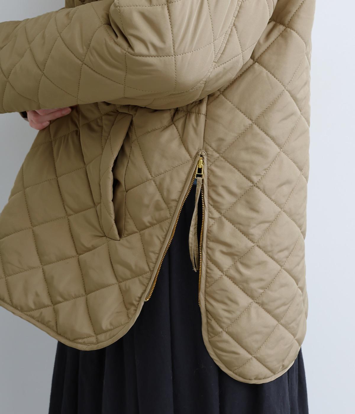 リブネックキルティングジャケット（GIPSYBLUE）の商品詳細