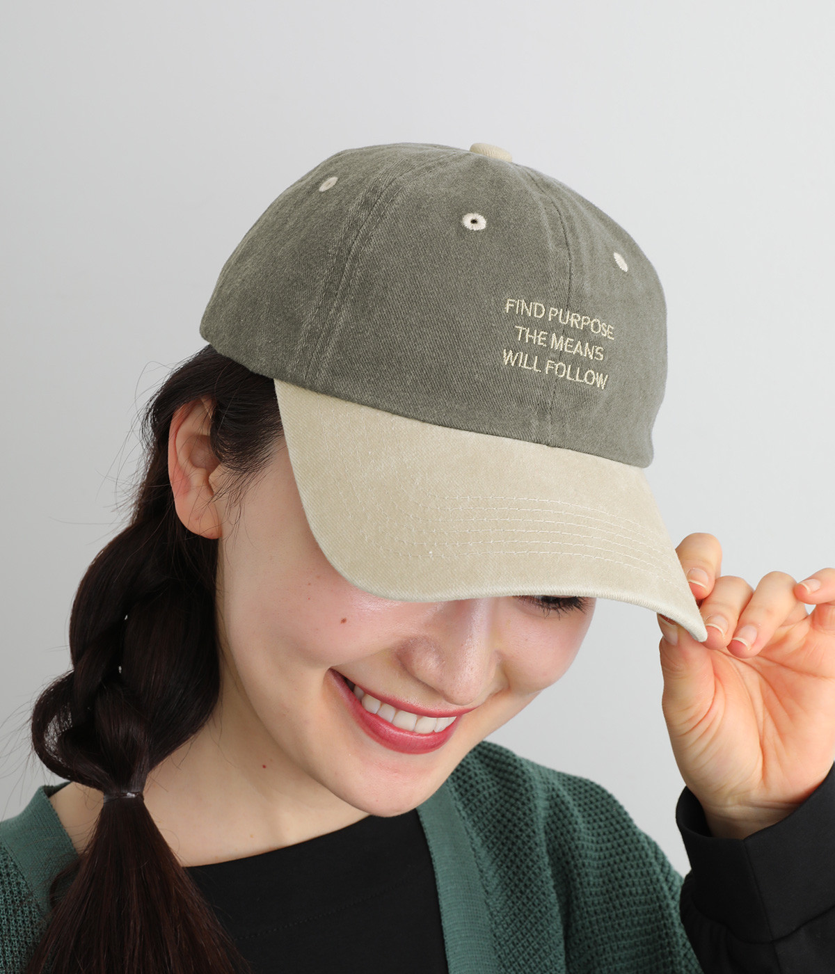 ウォッシュド ロゴキャップ（PAGE ONE）の商品詳細