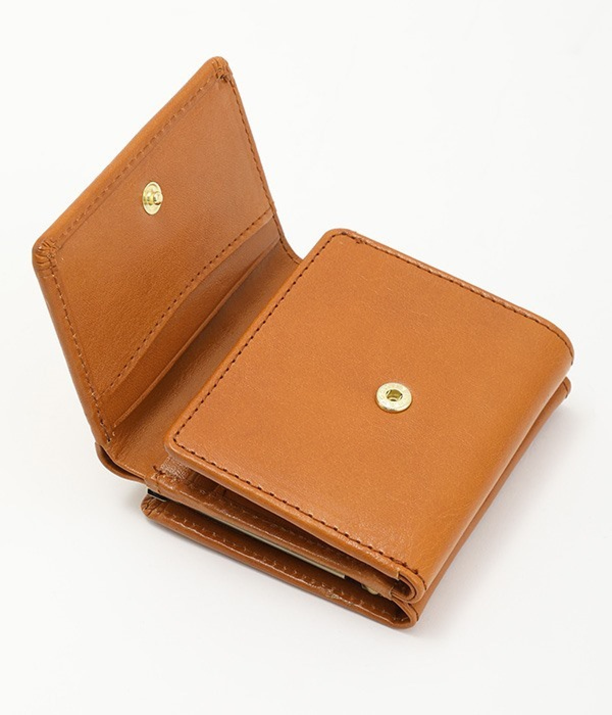 FAUCON / hawk company がま口三つ折り財布 コンパクト Hawk Company/ FAUCON がま口三つ折り財布