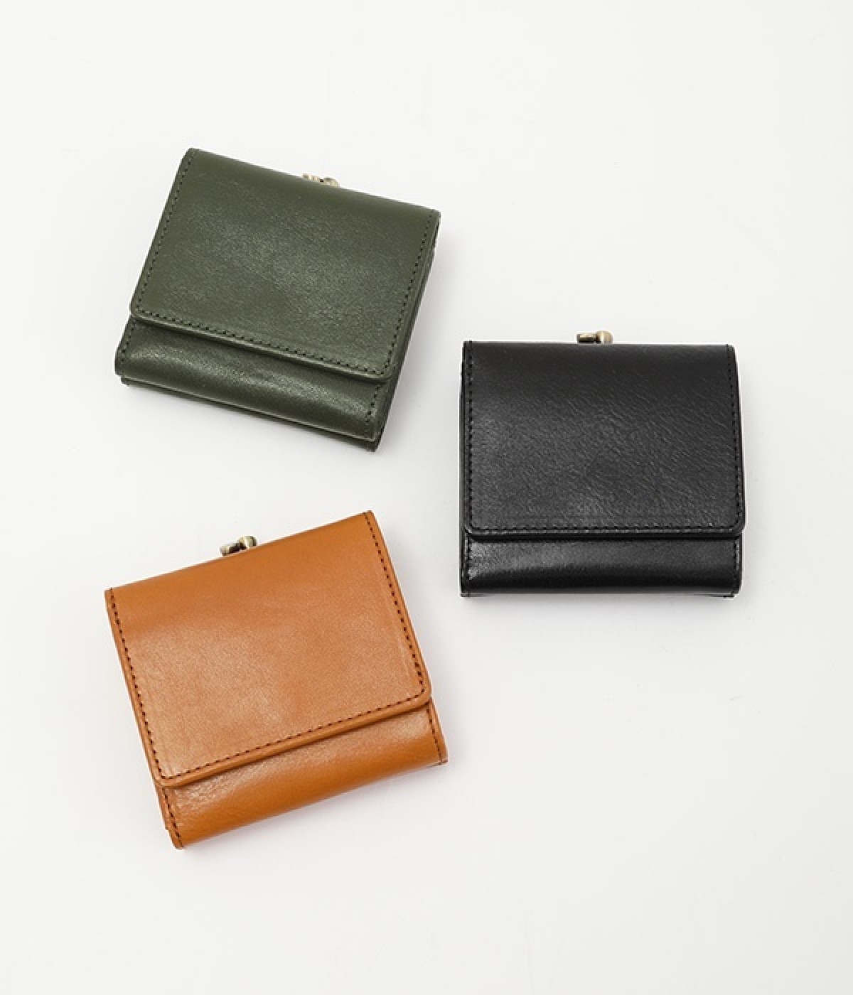 がま口三つ折り財布（FAUCON / hawk company）の商品詳細