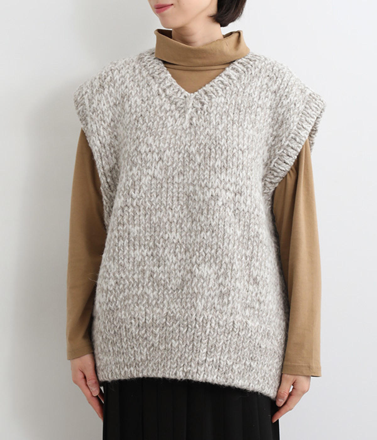 ペルーハンドニットベスト（ICHI Antiquites）の商品詳細