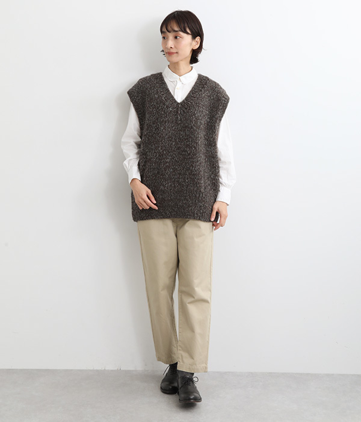 ペルーハンドニットベスト（ICHI Antiquites）の商品詳細