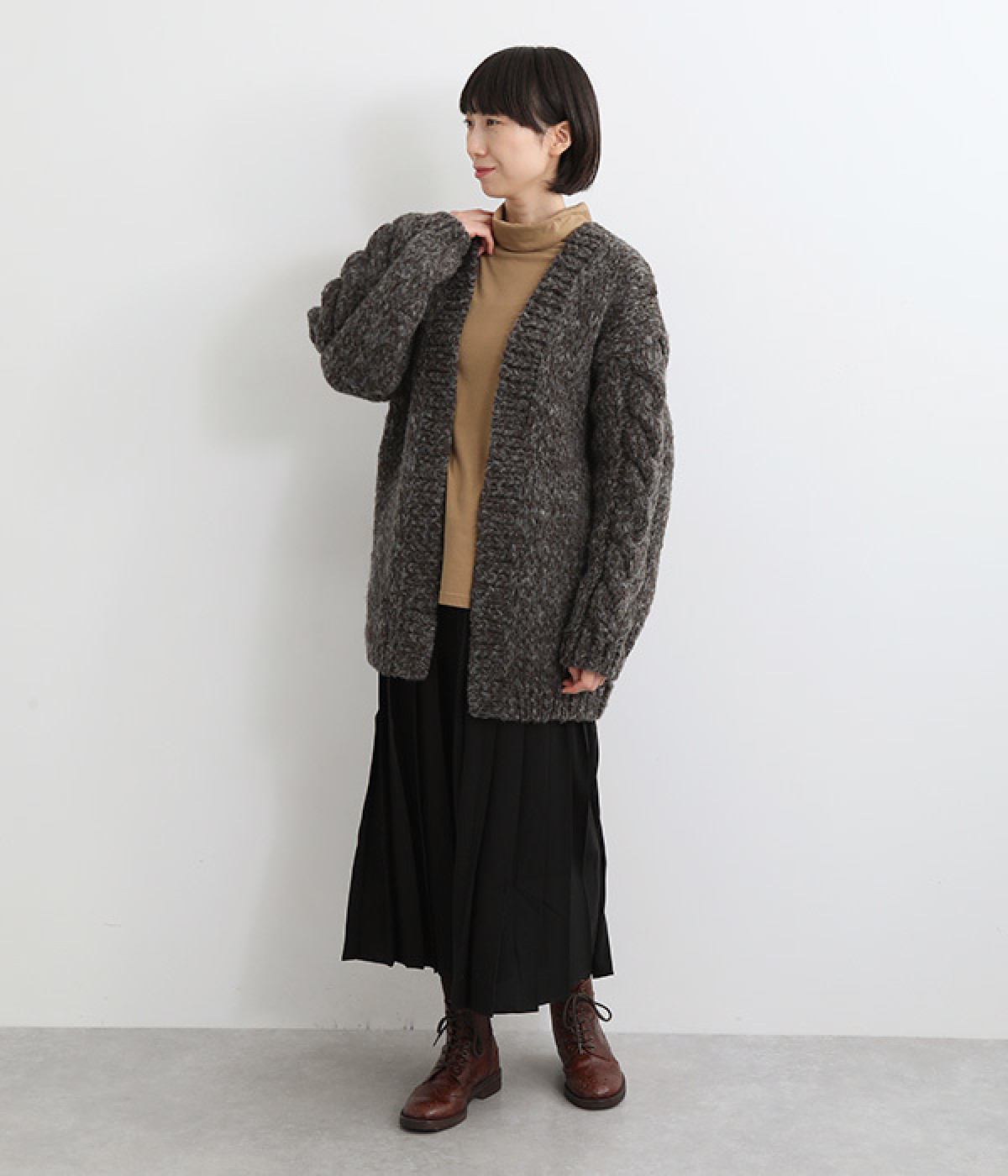 ペルーハンドニットカーディガン（ICHI Antiquites）の商品詳細