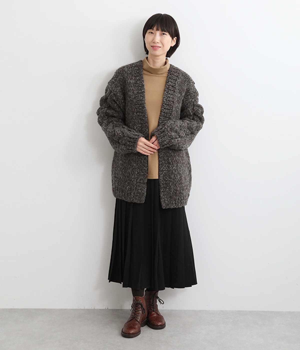 ペルーハンドニットカーディガン（ICHI Antiquites）の商品詳細