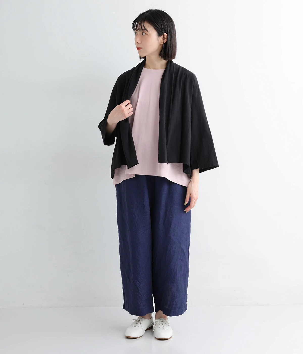 インディゴリネンパンツ（ICHI Antiquites）の商品詳細