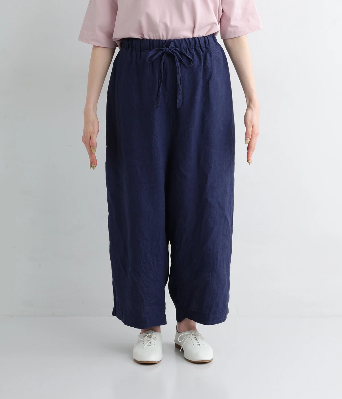 インディゴリネンパンツ（ICHI Antiquites）の商品詳細